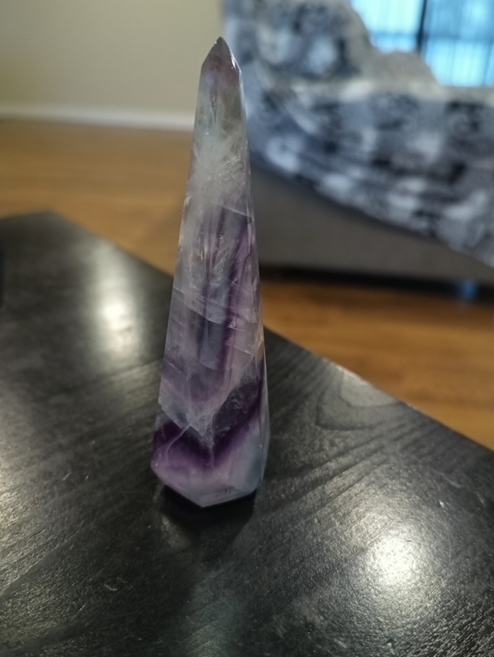 Fluorite Crystal Tower / Ring Holder